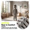 3D Realistic Dinosaur Skeleton Plush Costume Wearable Dinosaur Skeleton Plush with Spine Hat, Cozy Dino Skeleton Hoodie for Halloween Cosplay Party (Spinosaurus Skull Mask) (Gray) view 2