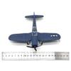 ALHROEUO Miniature Scale 1 72 Navy F4U Corsair U.S. Carrier-Based Land-Based Fighter Alloy Metal Aircraft Airplane Model Flying Toy Game Kits view 2