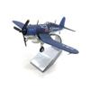 ALHROEUO Miniature Scale 1 72 Navy F4U Corsair U.S. Carrier-Based Land-Based Fighter Alloy Metal Aircraft Airplane Model Flying Toy Game Kits view 3