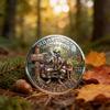 Legends of the Hunt Coin,Old Bastards Hunting Club Challenge Coin,Funny Skeleton Hunting Commemorative Coin,Hunting Collectible Gift for Old Hunters & Outdoor Lovers (1pcs) view 4