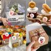 500Pcs Valentine's Day Animal Stickers Roll, 1 Inch Round Cup Animal Labels, Cute Love Heart Stickers for Kids, Envelope Seals, Water Bottle, Scrapbook, Laptop, Classroom Rewards, Party Favors view 4