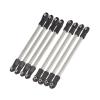 Adjustable Pull Rod for SCX10 D90 TF2 1/10 8Pcs Steel 275mm Wheelbase Chassis Links Set with Straight Angled M4 Rod Ends RC Crawler Accessories view 1