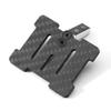Metal Carbon Fiber ESC Mount Plate Compatible with BB-01 BBX 1/10 RC Car Upgrade Parts view 4