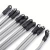 Adjustable Pull Rod for Axial for SCX10 II 90046 1/10 Stainless Steel Link Rod Linkage 313mm Wheelbase RC Crawler Car Upgrade Parts view 4