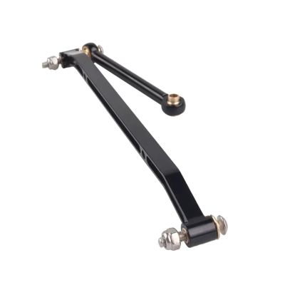 Adjustable Pull Rod for AXIAL for SCX10 1/10 1pc Aluminum Alloy Steering Rod RC WD for Climbing Car Upgrades Modifications Parts Accessories