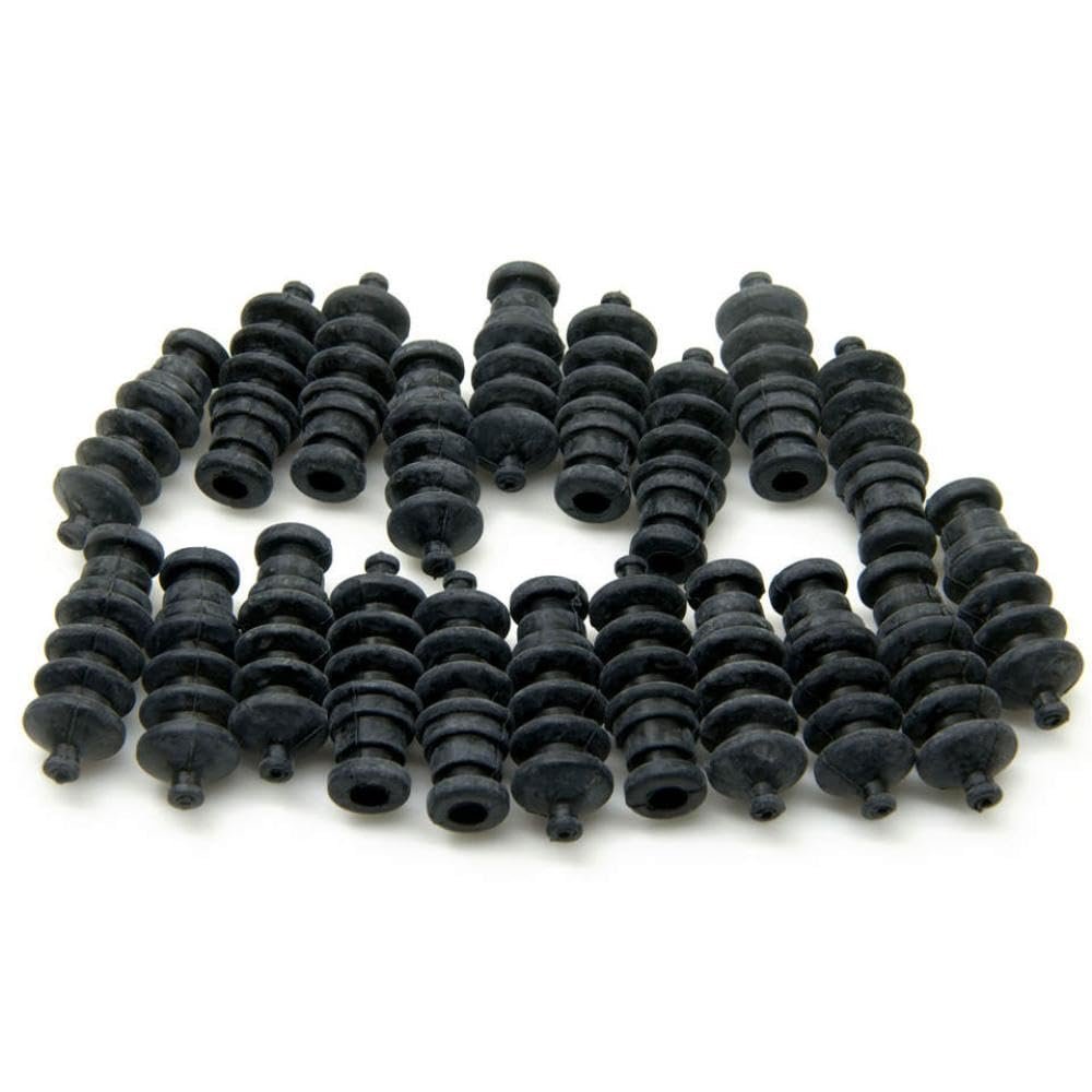 37mm Rubber Seal Bellows Compatible with RC Boat Servo Push Rods and Rudder Parts(10PCS)