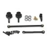 Adjustable Pull Rod for MN 1/12 for MN82 LC79 for MN78 D90 D91 D96 for MN98 99S Metal Steering Cup and Rod Parts Kit Rc Model Crawler Car Truck for Buggy(Black) view 1