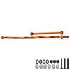 Adjustable Pull Rod for AXIAL 1/10 for Racing RR10 Bomber for Wraith AX80073 Aluminum AR60 Steering Link Assembly RC Car Upgrade Parts(Silver) view 4