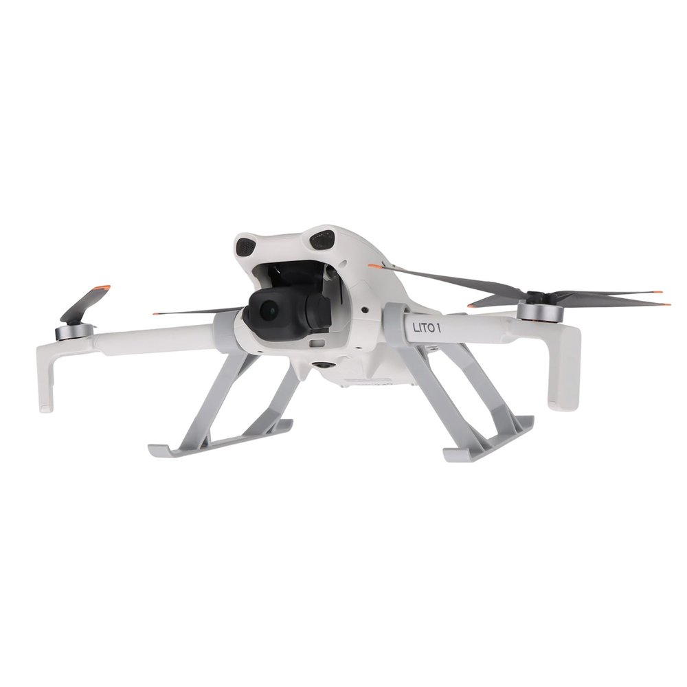 Landing Gear+Float Rod for DJI Lito 1/X1 Drone 6CM Height-Increasing Protective Bracket with Powerful Buoyancy for Easy Takeoff and Landing on the Water (Landing Gear)