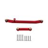 Adjustable Pull Rod for Axial 1/24 for SCX24 for Deadbolt C10 for JLU for Gladiator for Bronco Metal Steering Link Rod with Ball End RC Crawler Car(Red,A) view 4