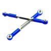 Adjustable Pull Rod for Traxxas for Slash 4X4 5807 HQ727 1/10 2Pcs Metal Adjustable Steering Linkage Servo Link Pull Rod RC Car Upgraded Parts view 4