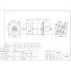 1pcs High Precision Planetary Gear Reducer Straight Teeth with Stepper Servo Motor(80speedratio9-64) view 2