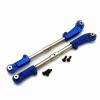Adjustable Pull Rod for Arrma 1/8 for Kraton for Outcast for Notorious for Talion Adjustable Turnbuckle Tie Rod Steering Link with Aluminum Ends(Blue) view 2