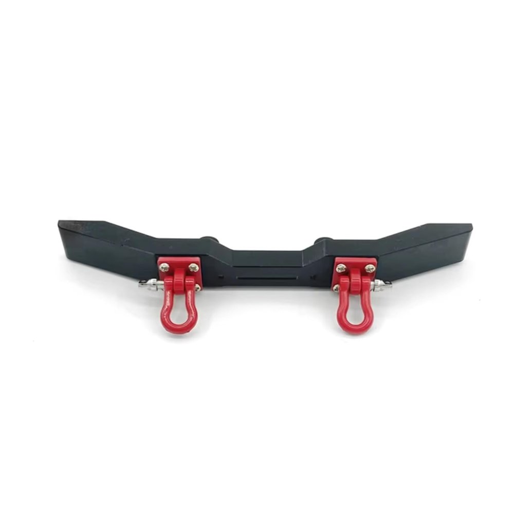 Rc Bumper Models Parts Compatible with WPL B14 B24 B16 B36 Q60 Q61 Q62 Q63 RC Car Modification Parts Metal Front Bumper with Tow Hook