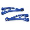 Aluminum Upgrade Parts Set for ARRMA 1/16 Mini Kraton 3S, Front/Rear Upper/Lower Arm, Gearbox Cover, Wing, Steering Link (Blue Front/Rear Upper/Lower Arm Set) view 4
