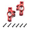 Aluminum Upgrade Parts Set for ARRMA 1/16 Mini Kraton 3S, Front/Rear Upper/Lower Arm, Gearbox Cover, Wing, Steering Link (Red Front Hub/Knuckle Arm) view 1