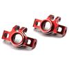 Aluminum Upgrade Parts Set for ARRMA 1/16 Mini Kraton 3S, Front/Rear Upper/Lower Arm, Gearbox Cover, Wing, Steering Link (Red Front Hub/Knuckle Arm) view 3