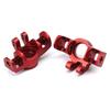 Aluminum Upgrade Parts Set for ARRMA 1/16 Mini Kraton 3S, Front/Rear Upper/Lower Arm, Gearbox Cover, Wing, Steering Link (Red Front Hub/Knuckle Arm) view 4