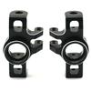 Aluminum Upgrade Parts Set for ARRMA 1/16 Mini Kraton 3S, Front/Rear Upper/Lower Arm, Gearbox Cover, Wing, Steering Link (Black Front Hub/Knuckle Arm) view 4
