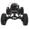 RC Car Assortment for FMS K5 for FCX24 for Xiaoqi for Powder Drunk 1/24 Remote Control Car Metal Upgrade Accessories Harden Steel Bevel Gear(Black,1 Pairs) view 2