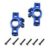 Aluminum Upgrade Parts Set for ARRMA 1/16 Mini Kraton 3S, Front/Rear Upper/Lower Arm, Gearbox Cover, Wing, Steering Link (Blue Front Hub/Knuckle Arm) view 1
