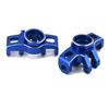 Aluminum Upgrade Parts Set for ARRMA 1/16 Mini Kraton 3S, Front/Rear Upper/Lower Arm, Gearbox Cover, Wing, Steering Link (Blue Front Hub/Knuckle Arm) view 3