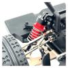 RC Car Toys Parts for MJX for Hyper Go 7303 1/7 Metal Shock Absorber Caps Replacement Parts RC Car Upgrade Accessories(Black) view 2