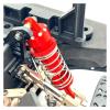 RC Car Toys Parts for MJX for Hyper Go 7303 1/7 Metal Shock Absorber Caps Replacement Parts RC Car Upgrade Accessories(Black) view 3