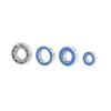 16PCS Blue Bearing Kit for RC Crawler 1/10 Scale Compatible with AR44 Axles and 90046 Model view 2