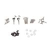 RC Car Metal Upgrade Parts Kit Shock Absorbers CVD Drive Shaft for WLtoys K969 1/28 RC Car Racing Enthusiasts (Silver) view 2