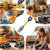 Kids Robot Hand Grabber, Fun Mechanical Claw Picker, Easy Grip Garbage Collection Toy, 18.9x2.95x3.54 inches Lightweight Litter Tool Kit, Creative Play Grabber, Outdoor Use for Playground view 4