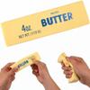 1pcs Squeeze Butter Squishy Toy, PU Material Butter Stick Slow Rising Squeeze Food Fidget Toy for Office School Stress Reliever view 1