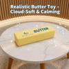 1pcs Squeeze Butter Squishy Toy, PU Material Butter Stick Slow Rising Squeeze Food Fidget Toy for Office School Stress Reliever view 3