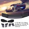 Aluminium Alloy Rear Spoiler Wing Tail Wing for 1/10 RC On Road Racing Drift Car Upgrade Part view 3