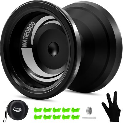 The WATIEOBOO R8 Upgraded Metal Yoyo is Perfect for Finger Spinning and yoyo Tricks. It Features Dual Modes, Suitable for Beginners and Professional Adult yo yo Players.