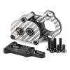 RC Crawler Portal Transmission 1/10 Scale 48P LCG Gearbox Compatible with F9 AR45 Vanquish F10(Silver) view 1
