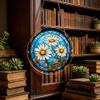 Acrylic Jigsaw Puzzle Suncatcher 135 Pcs - Blooming Flowers, 4-Size Vivid DIY Acrylic Puzzle Sun Catcher, Window&Garden Decor, Unique Gifts for Men WomenMini-5.9"/S-7.3"/M-7.9"/L-11.8" view 3