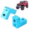 2pcs Aluminum Alloy Servo Plate, RC Servo Mount for RGT 136100 1/10 RC Car, Lightweight Durable Servo Mount with Screws, Compatible with Horizonte ECX FTX (Blue 680023B) view 4