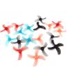 1608/1609 40mm 3-Blade 4-Blade Propeller 1.5mm Shaft for 0802-1103 Motor Tinywhoop Drone Noise Power Alignment 4Pairs(1608-3 Blue 1.5mm) view 2