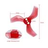 1635 Reinforced 40mm 3-Blade Propeller Compatible with 1.0mm/1.5mm Shaft Props Tinywhoop FPV Drone Hardware Alignment 4Pairs(1635 Purple 1.5MM) view 2