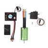 7 Channel RC Car Receiver Kit, Brushless Motor ESC Servo Remote Control for Q130 C8805 C8803 C8802 3100A 2105A 16307PRO SCY - 16101 Upgrade Parts with Metal Components for High - P view 3