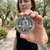 Sterling Gifts St. Peregrine Patron Saint of Cancer Challenge Coin view 4