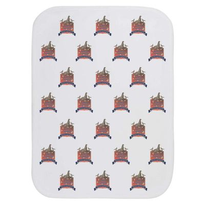 Azeeda 'Precision Pooping Pigeon' Baby Burp/Wash Cloth (BC00041768)