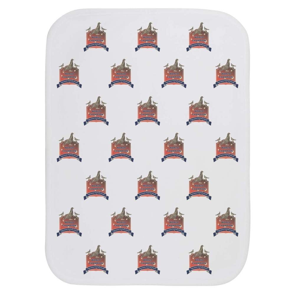Azeeda 'Precision Pooping Pigeon' Baby Burp/Wash Cloth (BC00041768)