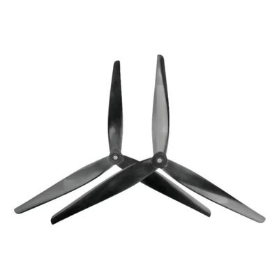 16X8X3 1680 3-Bladed Black-Glass Fiber Reinforced Nylon Propeller Compatible With RC Quadcopter Multirotor Drone(4 pairs)