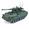 wheelfun TD 1/16 Remote Control Military Tank M2128 320-degree Rotation Bradley Metal Tracks Wheels Infrared Battle System Barrel Recoil Elevation Smoke Unit Light Sound(Pro-Edition-Army Green) view 2