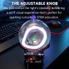 13cm Plasma Luminescent Xenon Ring Plasma, DIY Toroid Circuit Plasma Ring Drive Ball, Vacuum Gas Luminous Sphere, for Party Decoration, Outdoor Activities Warning Signal view 3