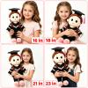 FAHOXUMR Custom Graduation Doll 2026 with Cap and Gown, 16 Inch Soft Personalized Graduation Plush with Name and Photo as Gift for Kids Adults Preschool to College Graduates view 4