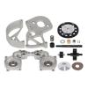 Rc Upgrades Spare for Axial SCX-10 II SMT10 AX10 for SCX10-2 for Chassis 1/10 RC Car Crawler 1 Set 3-Gear Transmission Gearbox with Motor Gear Upgrade(Silver) view 4