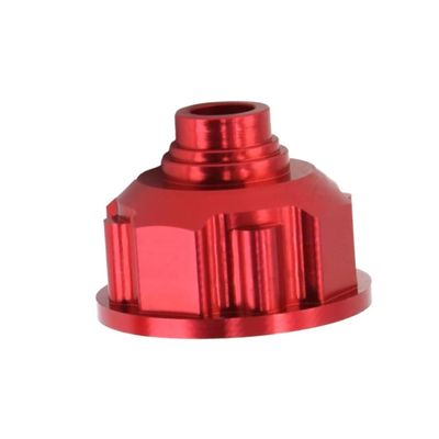 RC Cars Models Compatible with E-Revo for VXL 1/10 Remote Control Car Upgrade Parts Accessories Metal Diff Case Differential Case(Red)